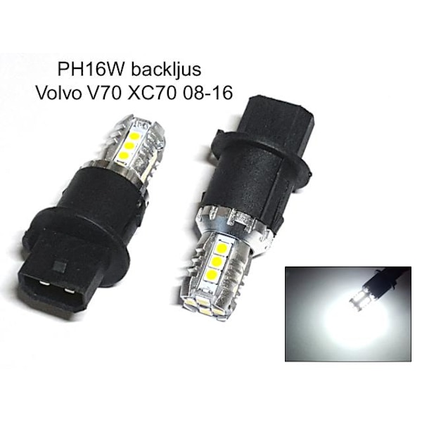 ph16w Volvo V70 XC70 08-16 1060 lumen led 31213762 baklys