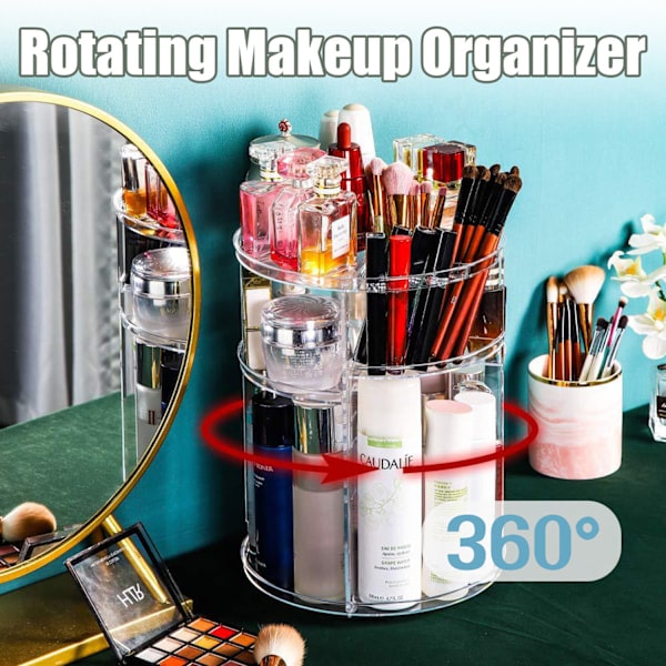 Roterende makeup-stand
