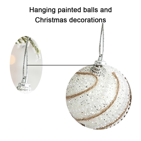Julgranskulor Set, för julgran, heminredning för