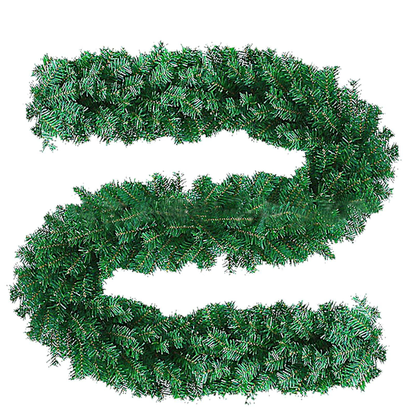 2,7m Juldekorationer Ornament Julgran Girlang Rattan Hem Vägg
