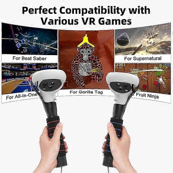 Gorilla Tag Pitkät Kädet Laajennuskahva Meta Quest 2 Quest Rift S Ohjaimelle Beat Saber Handle Supernatural Pelit