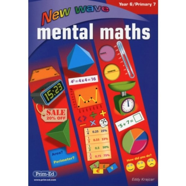 New Wave Mental Maths År 6/Primær 7 (innbundet, engelsk)