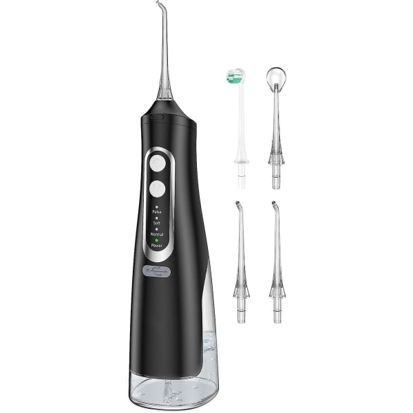 REMAKE Vannflosser for Tannrensing Oppladbar Munnskyll 4 Moduser 310ml Ipx7 Vanntett Kraftig Batteri Tanntannbørste for Hjem og Reise