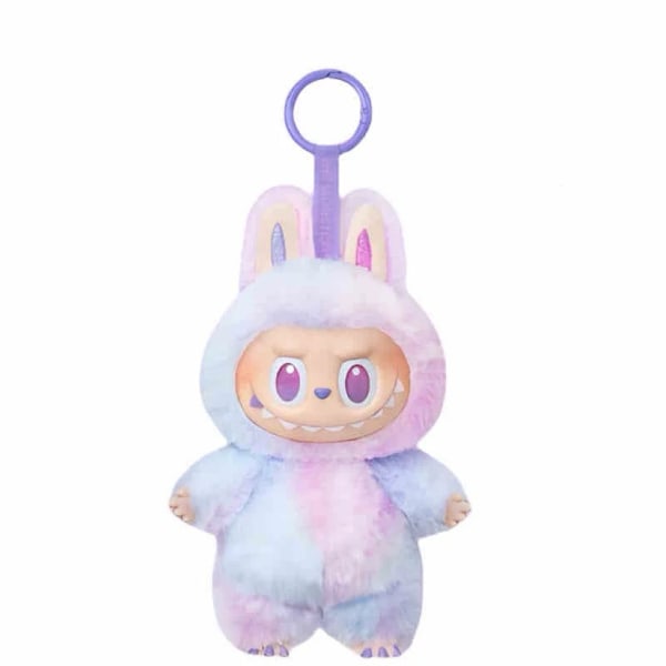 6-pack POP MART 3.0 LABUBU Monsters Överrasknings Macaron Plyschleksaker