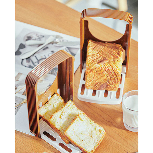 Brödkutter Rostad brödskivare Skärställ Brödkutter DIY baktillbehör