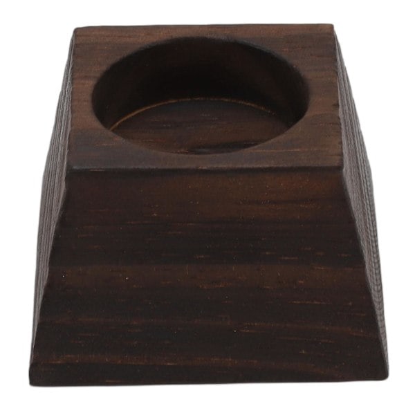 Retro Trapezoid Wooden Candlestick for Christmas Eve & Wedding