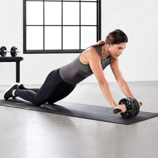 Rulltrainer för magmuskler