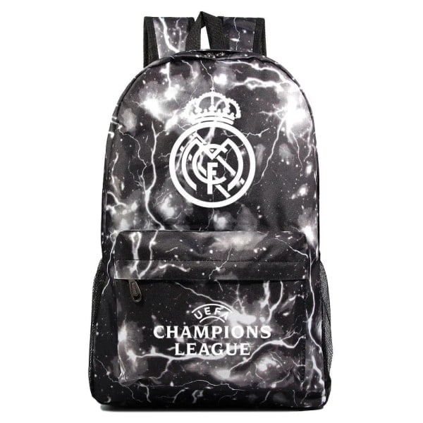 REMAKE Graffiti Real Madrid Uefa Champions League shoulder bag fan backpack student school bag storage bag 6