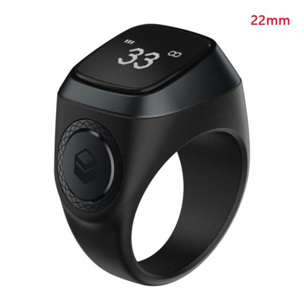 REMAKE Smart Tasbih Tæller Ring til Muslimer Zikr Digital Tasbee
