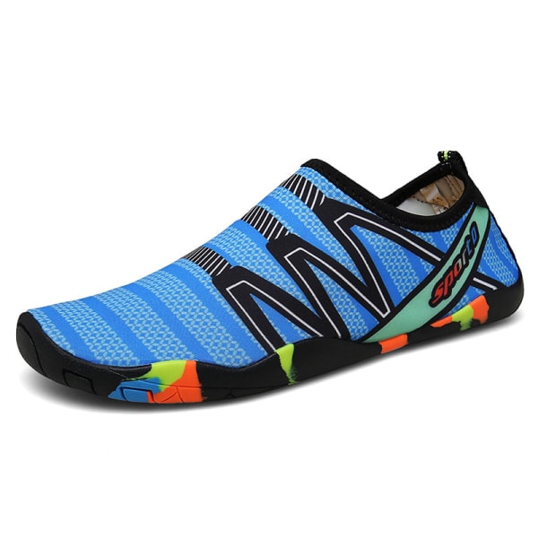Vadesko Outdoor Vandresko Strand Sandaler Mænds Svømmesko Yogasko Dykkersko Par Sko (Royal Blå) Royal Blå 45