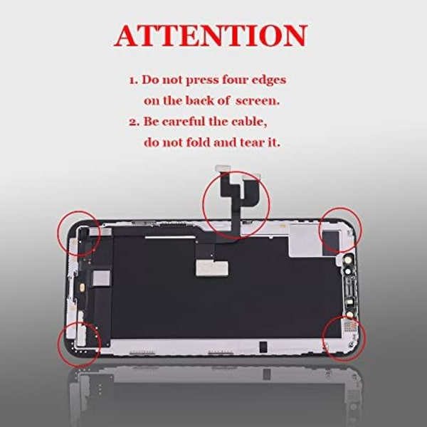 REMAKE iPhone 11 Pro ersättningsskärm med tillbehör