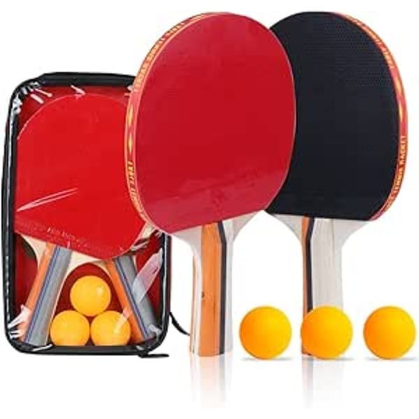 Table tennis racket set, Professional table tennis set, including robust carrying case