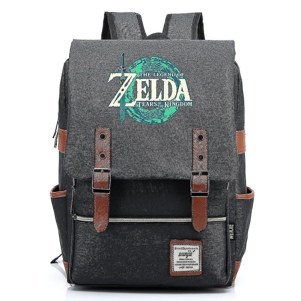 Zelda USB-laddnings ryggsäck för studenter - Resenär, bärbar dator