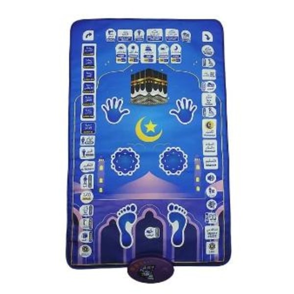 REMAKE Adult Education Prayer Mat Muslim Islamic Reading Mat Mp3 Teaching Mat Electronic Music Felt Mat