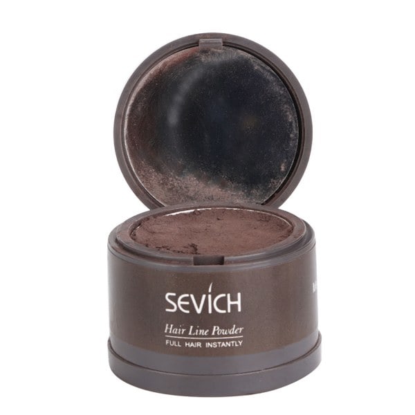 Hårlinjepuder Hårlinjeskugga Cover Up Puder Fyll i tunt hår Skönhet Medium Brun