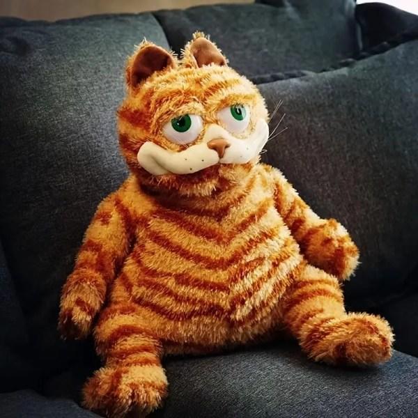 11.81 tum Stor Rolig Ful Fet Katt Plyschleksak - Perfekt Födelsedagspresent