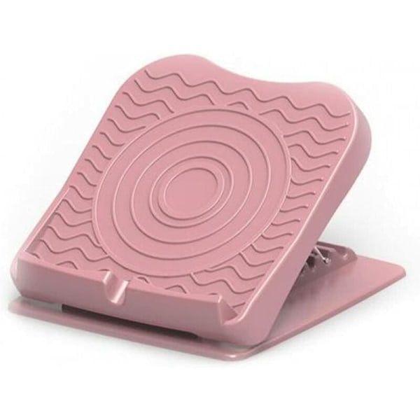Fitness Anti-Skrid Sikker Justerbar Fodstøtte Strækbøjle Panoramisk Bærbar Multifunktionel Sports Fitness Pedaler Unisex Anti-Skrid Holdbar Pink