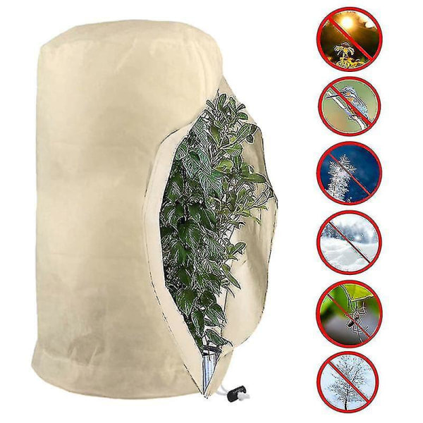 1 stk. Frostbeskyttelsesposer til planter, genanvendelige plantebeskyttelse