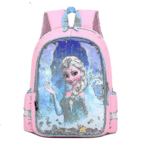 Flickors Ryggsäck Anna Elsa Skolväska Prinsessa Flickors Skolväska (hud)