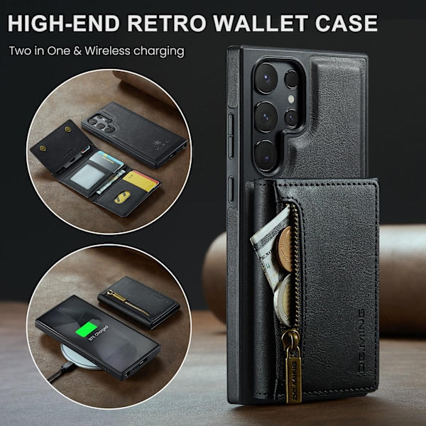 REMAKE Samsung S24 FE Etui, Magnetisk pungetui med kortlomme