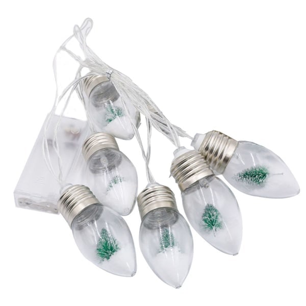 Julepynt - LED-batterikasse for julaften KLB