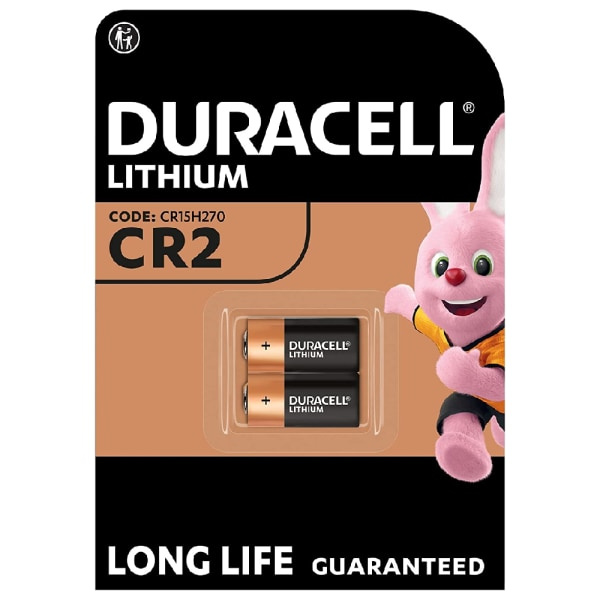 Duracell CR2 batteri 3V 2-pakning