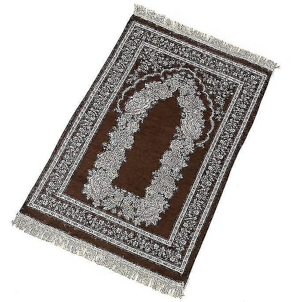 Bönematta Muslimsk Bönematta Personlig Bönematta Muslimsk Bönematta Islamsk Bönematta Brun