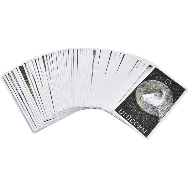 63 The Wild Unknown Animal Spirit Deck And Guidebook Tarot Card Case Med Färgbox Ödesprognos Set -107.52.5cm