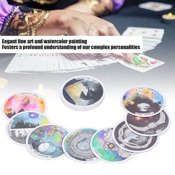 Runde Tarot Cafe Collection Spådom Beginner Tarot