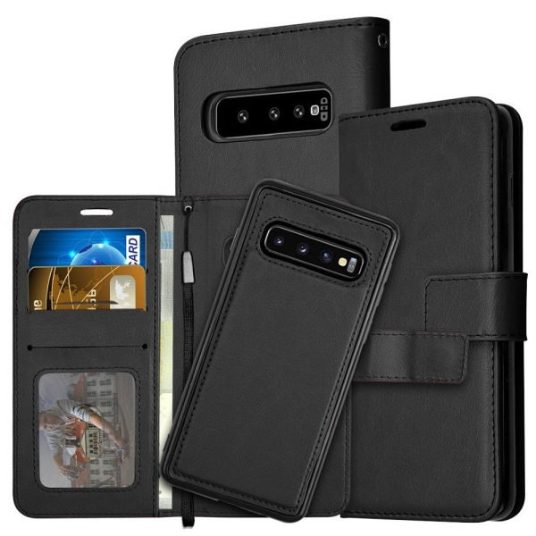 Samsung S10e - Kotelo / Magneettikuori 2 in 1 - Valitse väri! Musta Musta