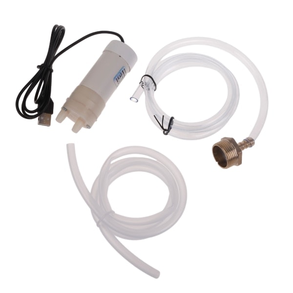 REMAKE 5V2A USB minivattenpump med slang 4L/min Självsugande pump USB-ström Hög effektivitet vattenpumpar 3 meter