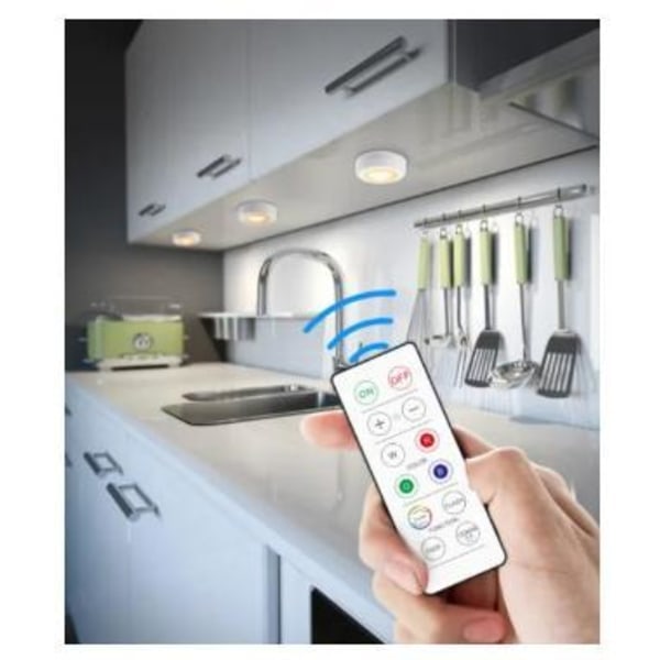 6 kpl LED-spotit valonohjauksella - Testin paras