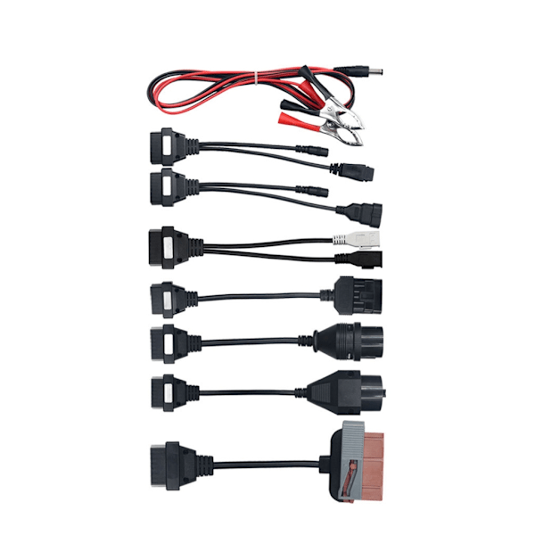 8x OBD1 till OBD2 Kabel för Autocom CDP Pro Diagnostik Interface