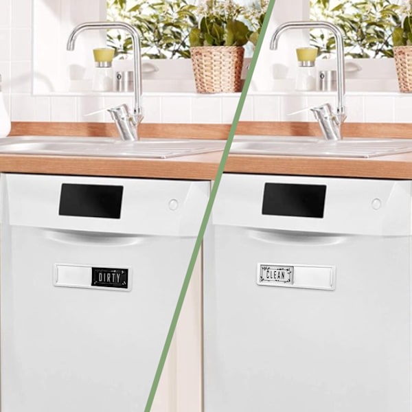 Magnet för Diskmaskin Ren/Smutsig skylt
