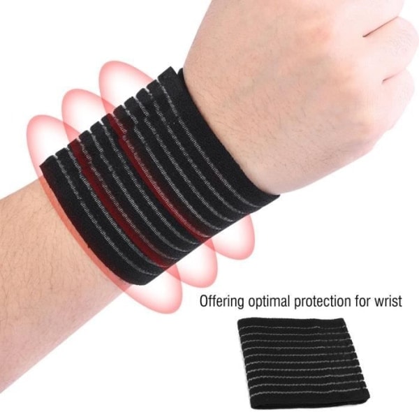 Handledsbandage, Justerbar Träningskompression Armband
