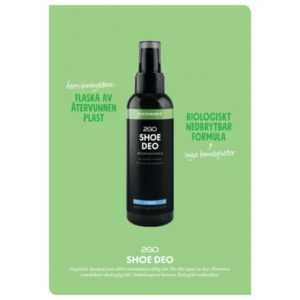 2GO - Ekologisk Skodeodorant