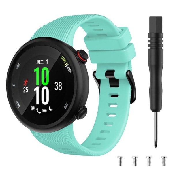 Garmin Forerunner 45 holdbar urrem i silikone - Cyan Grøn