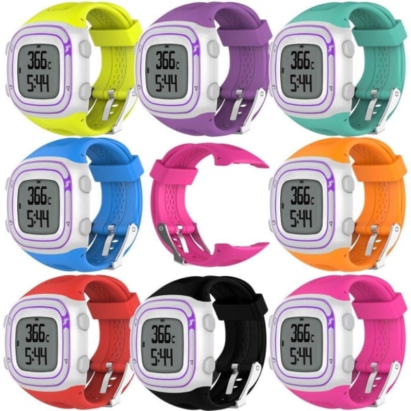 Garmin Forerunner 15 ja 10 -kellohihnan harjoituskello silikoninen Musta