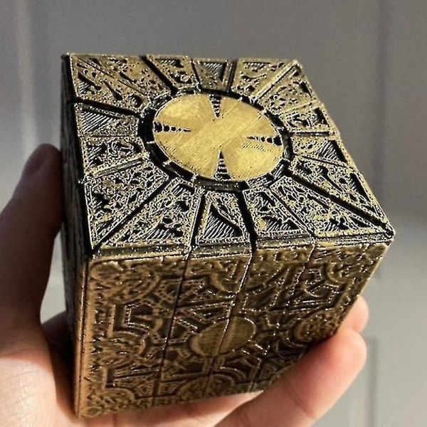 REMAKE Arbetsmodell av Lemarchands Lament Konfigurationslås Pusselbox från Hellraiser Dekoration