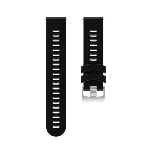 Garmin Forerunner 245 enkel silikone urrem - Sort Sort
