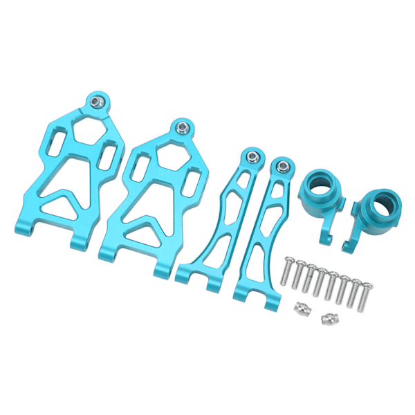 RC Bil Foran Øvre Nedre Opphengsarmer Foran Øvre Nedre Svingarm med Styrekoblinger for SCY 1/16 16101PRO 16102 RC Biler Blå