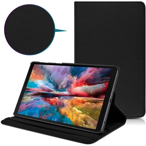 Samsung Galaxy Tab A7 Lite T220/T225 fodral/stativ Svart