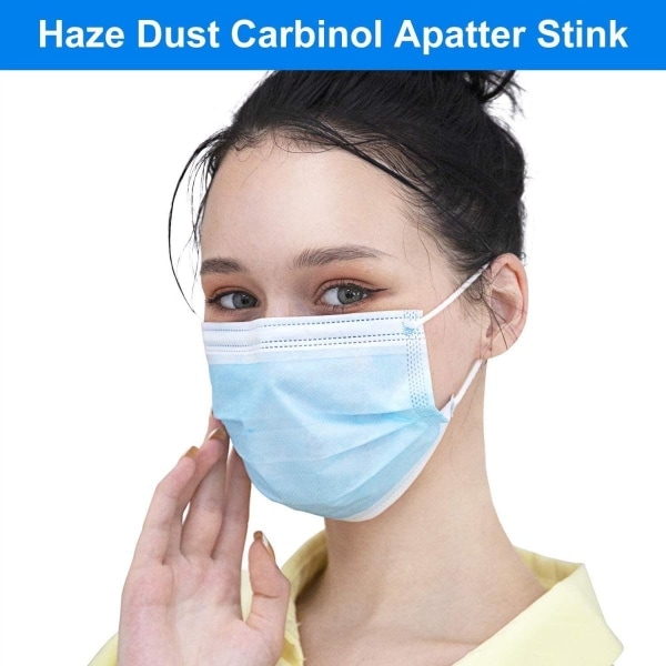 100 stk. CE Munde- / Ansigtsmasker 3 Lag