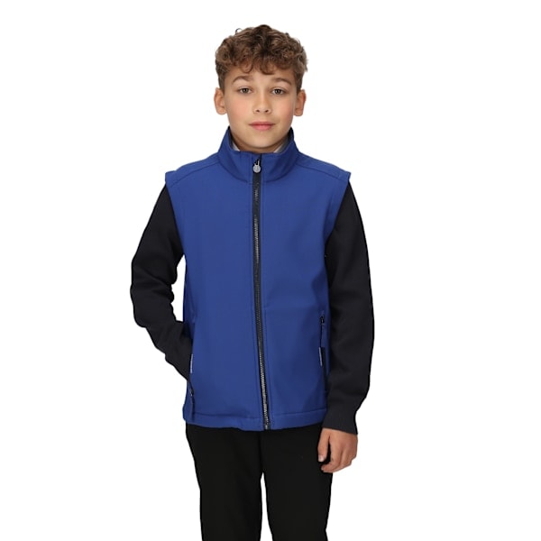 Regatta Kids Ablaze Softshell Refleksvest 3-4 År Ny Royal/Navy 3-4 År