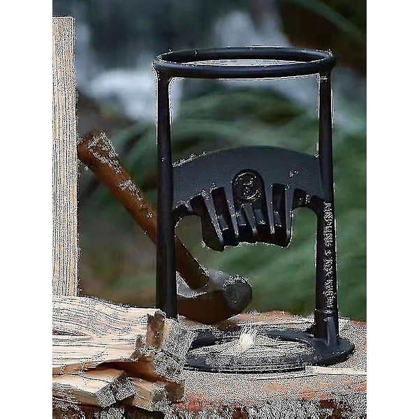 REMAKE Trækløver - Robust trækløver, støbejern manuel trækløver, træ 19,2 cm
