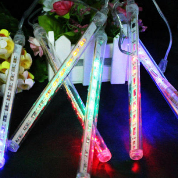 REMAKE 20/30/50cm LED regnlys Meteor julepynt Varmt hvitt 50cm