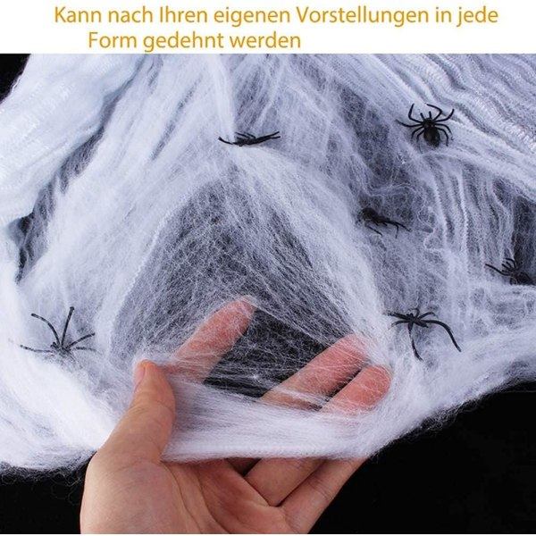 REMAKE 100g Halloween Tekokoi-verkko Koristeet Halloween Tekokoi-verkko Koristeet Sisä- ja Ulkokäyttöön Juhliin Sunmostar