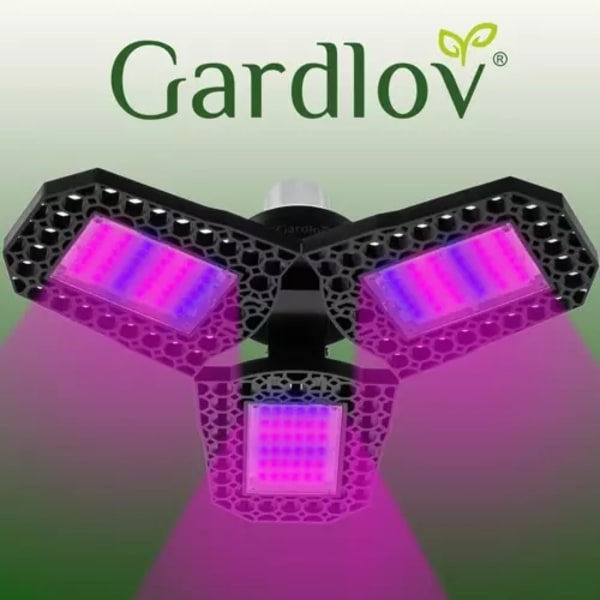 Kasvilaite - Kasvien valaistus 3 LED-panelilla