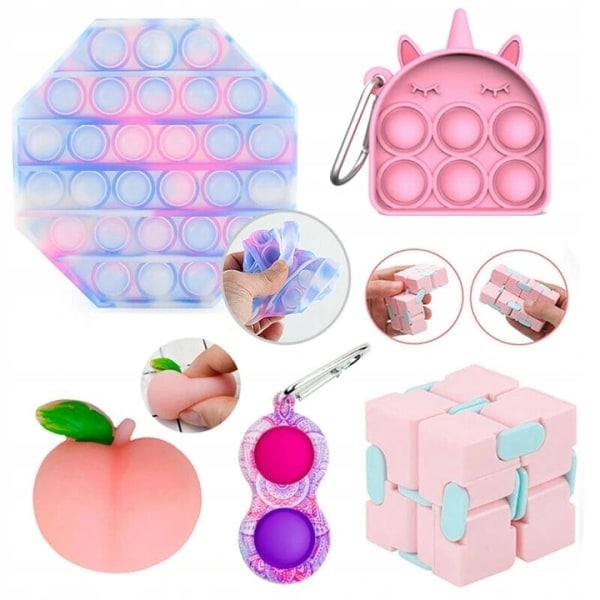 REMAKE 5 Fidget Toys for Voksne og Barn