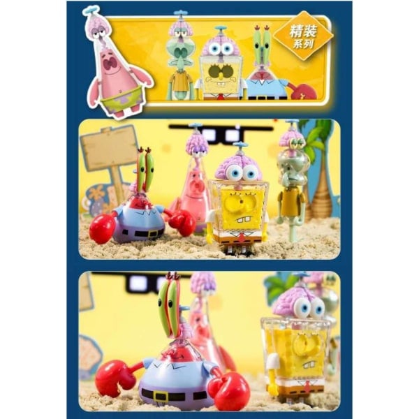 SvampeBob Figurer SvampeBob Firkant Blind Box Julegaver